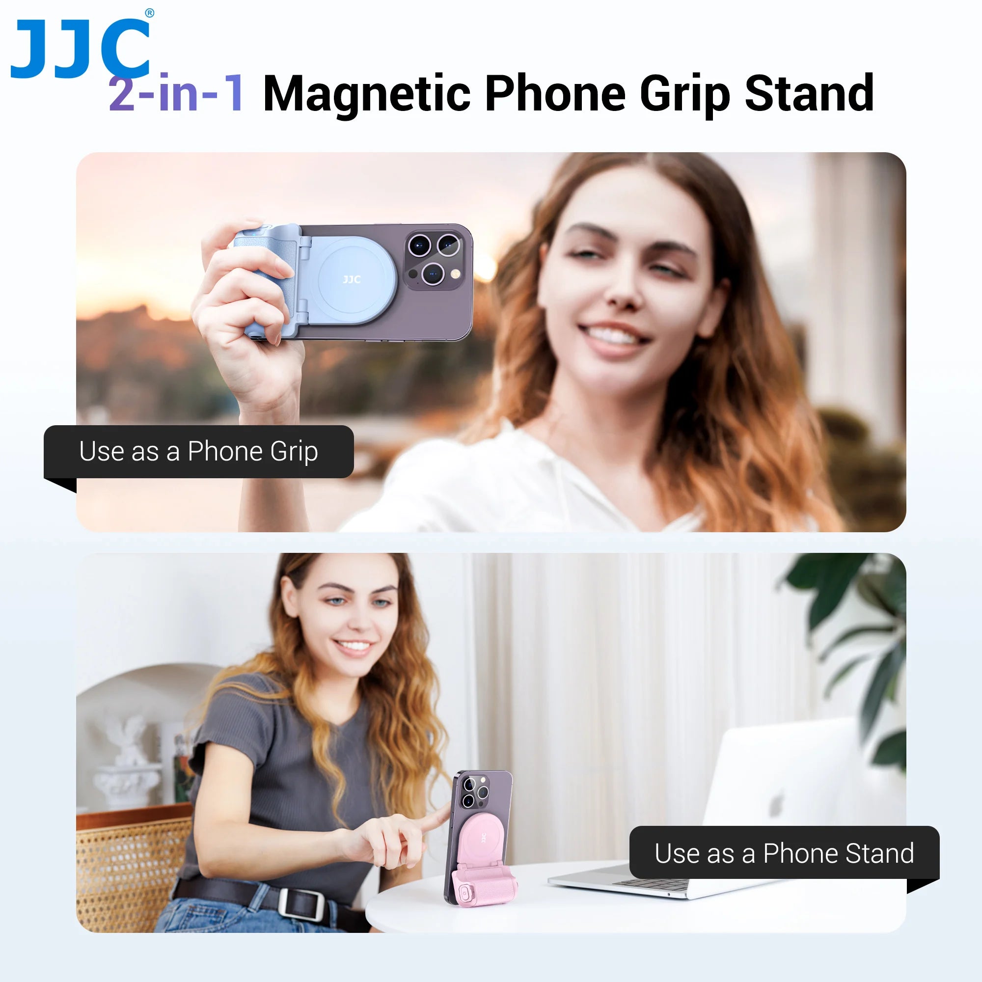 Poignée de téléphone magnétique
